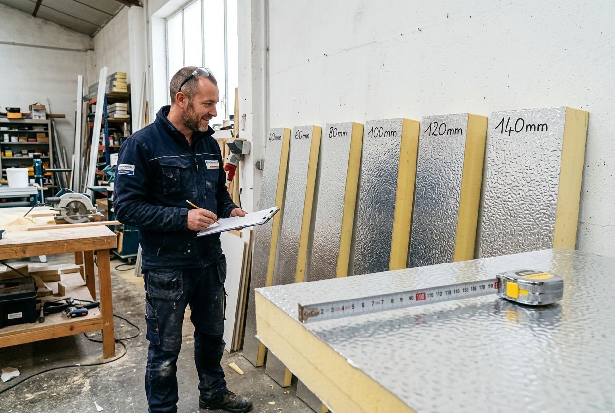 Résistance thermique polyuréthane 100 mm : guide et comparatif