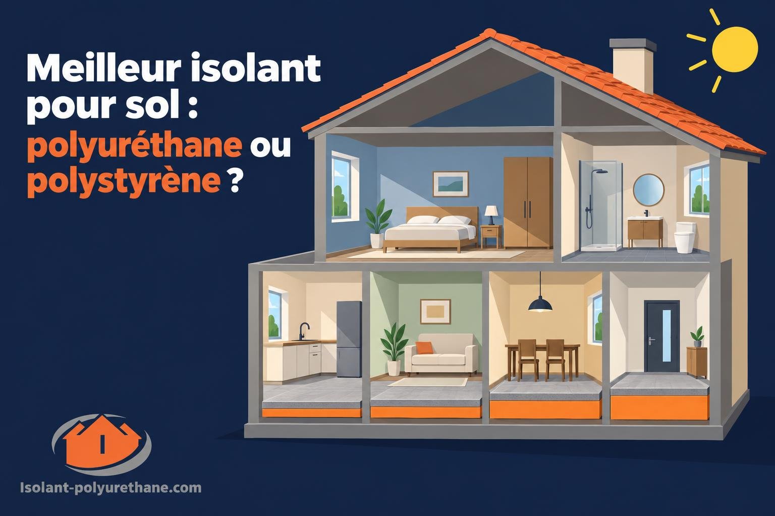 Meilleur isolant pour sol : polyuréthane ou polystyrène ?