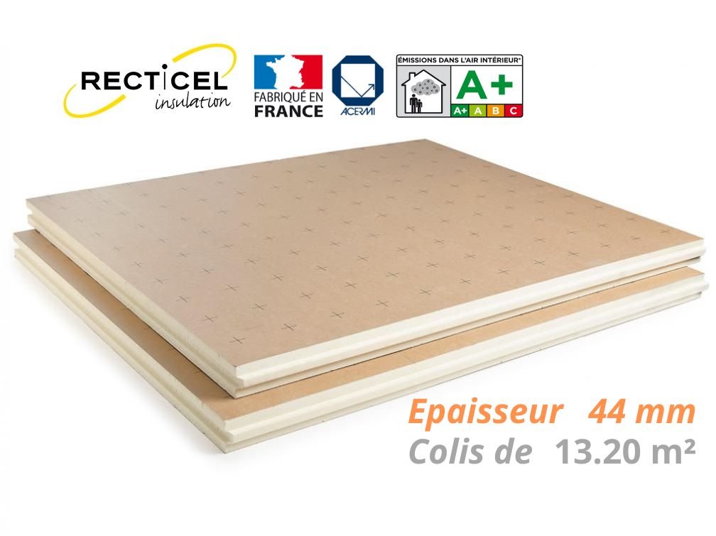 Panneau isolant polyuréthane sol 40mm : comparez prix et performances